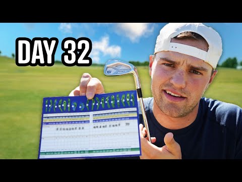 Playing Golf EVERY DAY Until I Break Par - Day 32