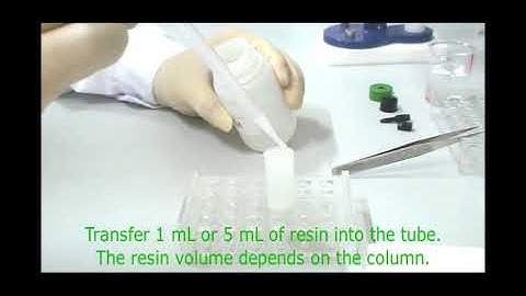 FPLC Column Assembly Video
