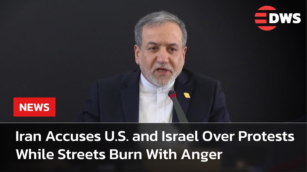 “Total Control” Iran’s Foreign Minister Defends Crackdown on Protests | DWS News | DWS News | AC1F
