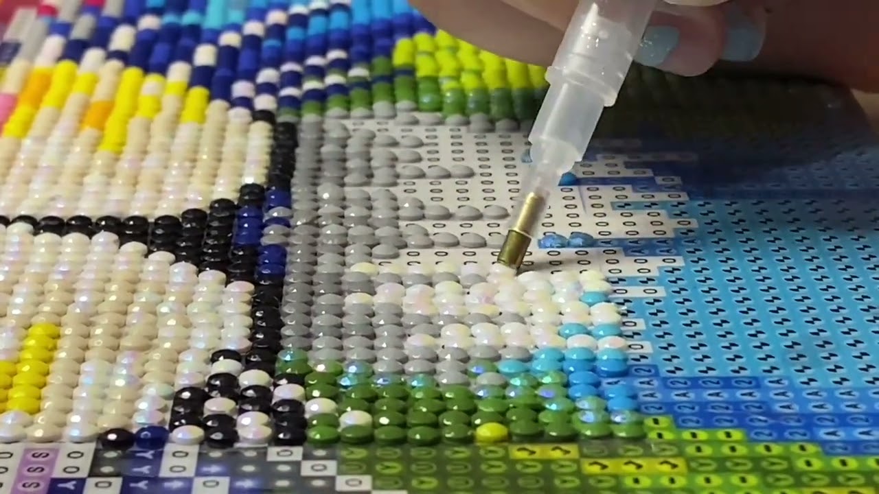 Relaxing Instrumental Diamond Art (Lion 2)