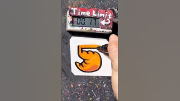 【ASMR】Drawing 5 (NumberLore)in 40Sec