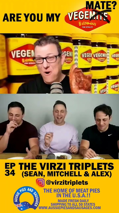 Virzi Triplets try Vegemite! #funny #comedy #food #challenge