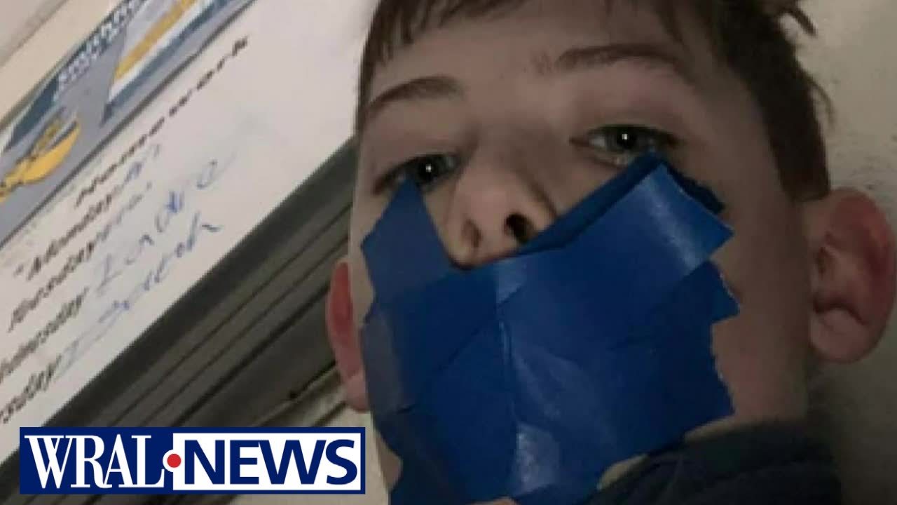 Mother Says Her Sons Mouth Was Taped By Johnston County Schools Teacher Youtube 