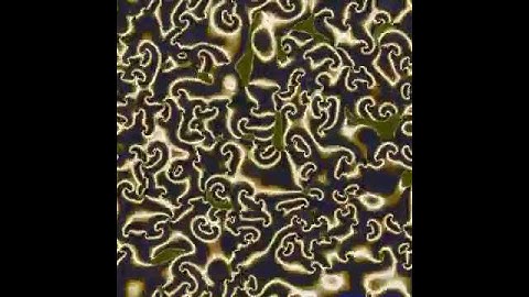 Reaction-Diffusion Complex Ginzburg-Landau 524 10