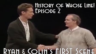 History of Whose Line! Episode 2: Ryan & Colin’s First Scene - WLIIA UK Series 3 Episode 12