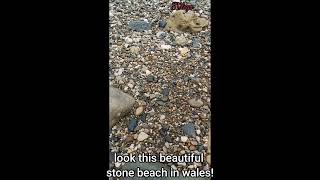 Beautiful Stone Beach In Northwales