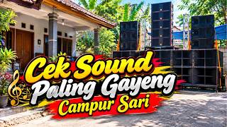 CEK SOUND CAMPURSARI PALING ENAK | SEJUTA UMAT | NBK pro