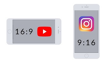 YouTube to 9:16 Instagram video conversion options for IGTV - horizontal to vertical, portrait