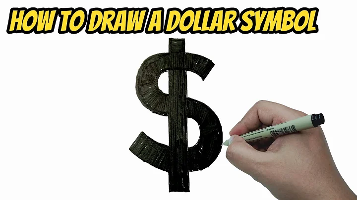How to Draw a Dollar Symbol | Currency Symbol Drawings | Step by Step How to Drawing