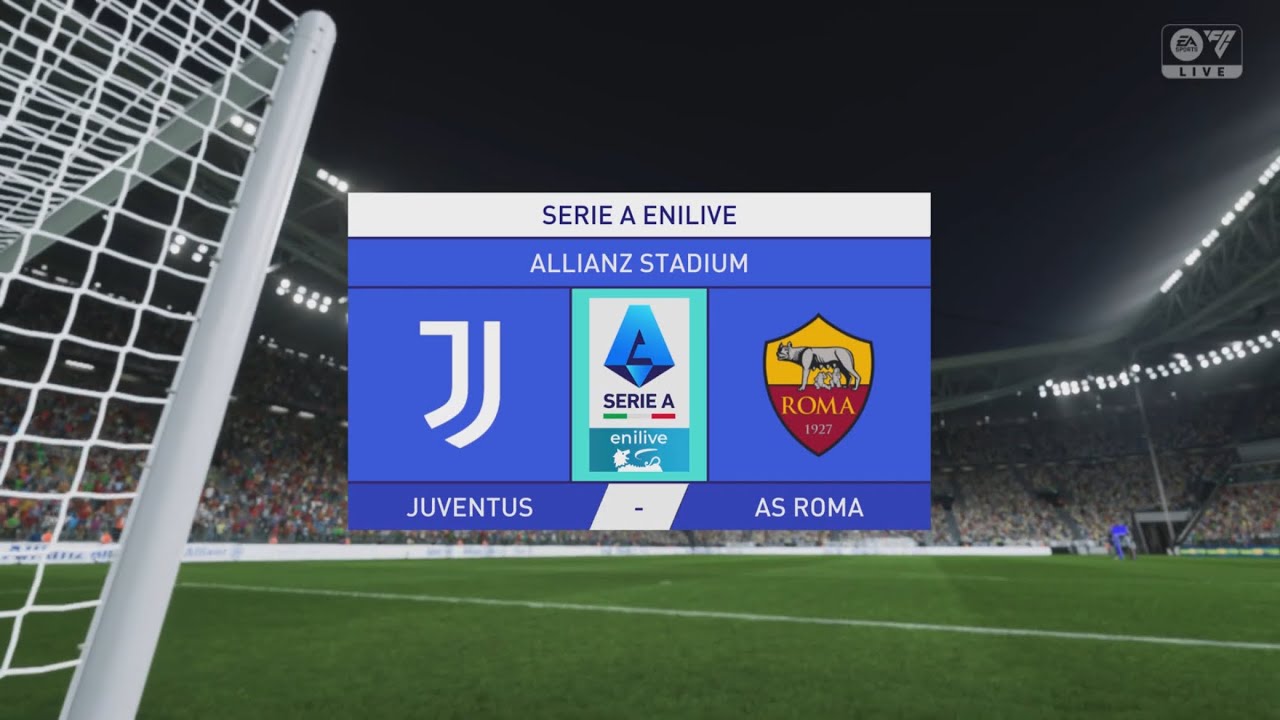 EA SPORTS FC 25 - JUVENTUS VS AS ROMA @ALLIANZ STADIUM 