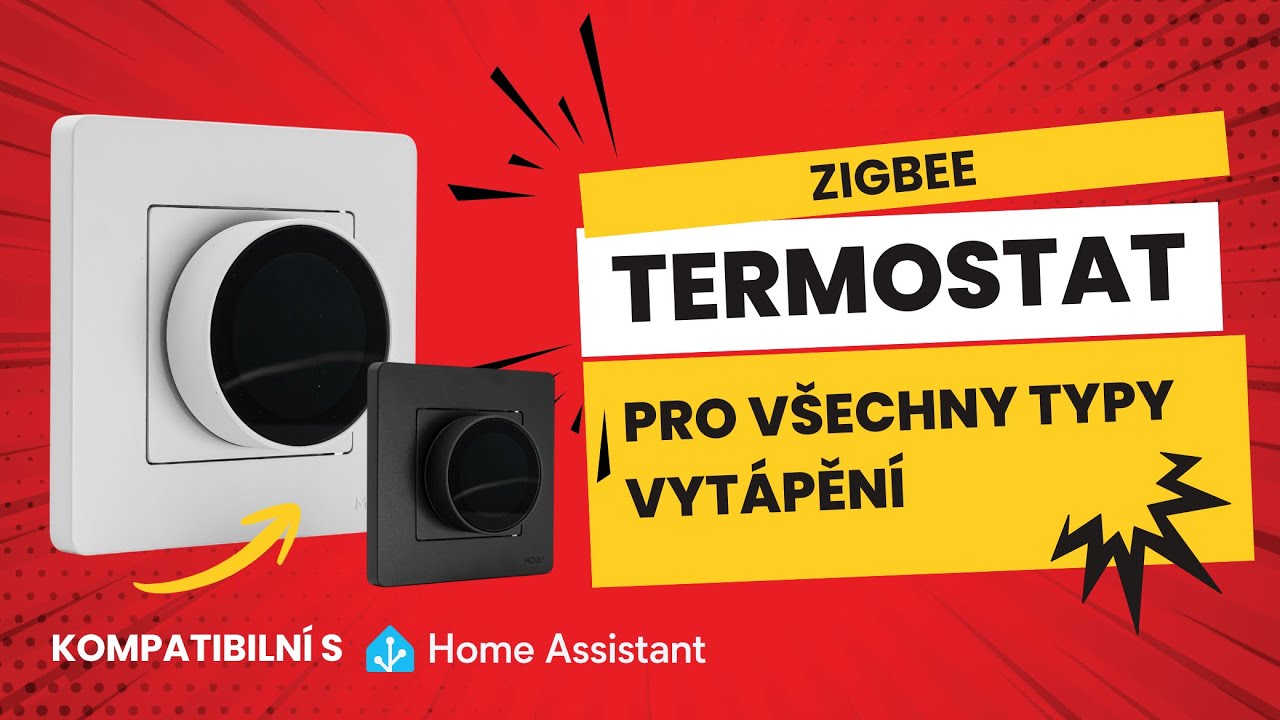 Termostat, který vypadá jinak než všechny ostatní? 😮 MOES Star Ring v akci! | chippy.cz