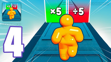 Tall Man Run Gameplay Walkthrough Part 4 - Tutorial Level 31-40 (Android,iOS)