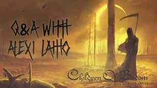 CHILDREN OF BODOM - 2 Fan Q&A Interview Alexi Laiho - "Guitar Hero"