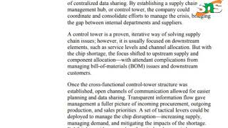 IC chip shortage and dealing methods