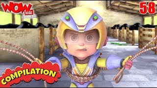 Kartun Anak Anak | Vir: The Robot Boy | KartunTv | Kompilasi 58 | WowKidz Indonesia