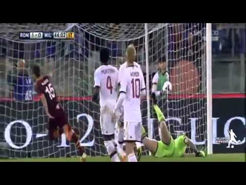 AS Roma vs AC Milan 2 0 All Goals