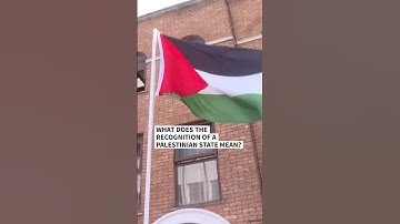 What does the recognition of a Palestinian state mean?