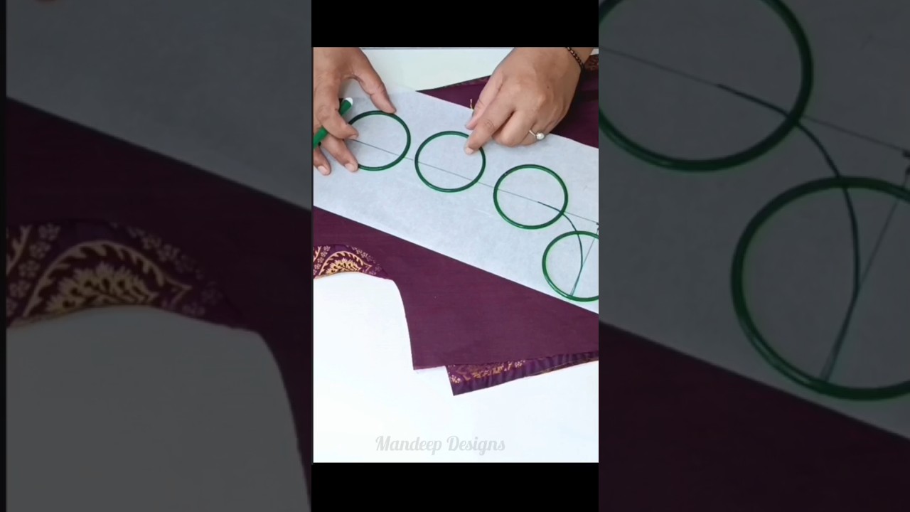 beautiful model neck design 