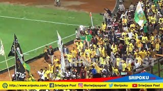 Begini Hebohnya Saat 3 Kelompok Suporter Sriwijaya FC Bersatu Deklarasi Damai