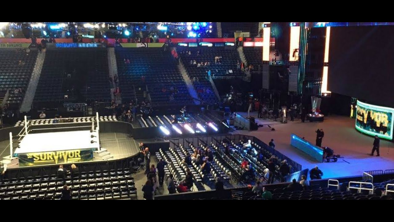 WWE LIVE LOOK INTO WWE Survivor Series 2015 In Atlanta, GA 2015 YouTube