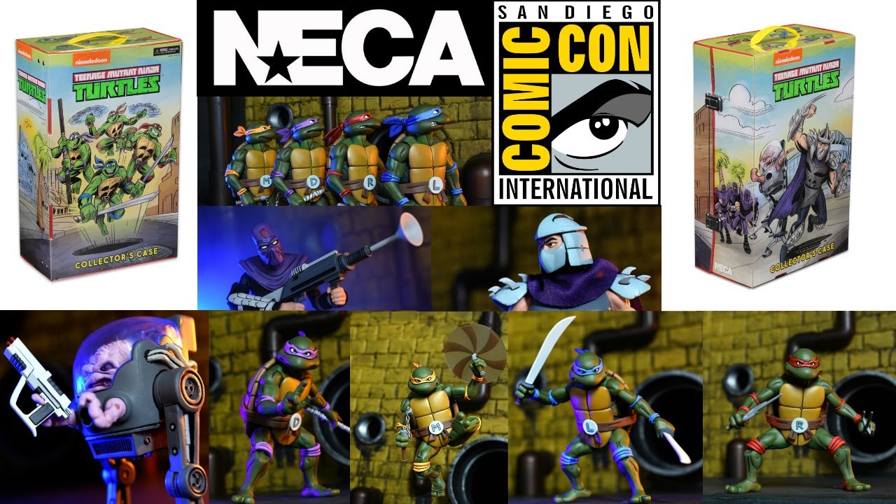 Neca Toys TMNT San Diego Comic Con 2017 Exclusive Revealed (SDCC 2017)