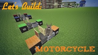 Minecraft Let's Build: Motorcycle