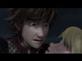 Hiccup and Astrid Saving Each Other Compilation!! Dragons: Race to the Edge