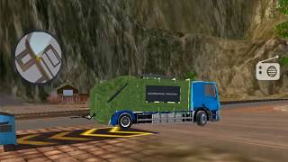 Flying Garbage Truck Simulator screenshot 5