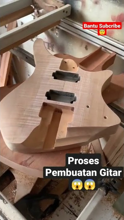 Viral❗Proses Pembuatan Gitar - 3M Kunci Syaratnya Biar Maksimal 😱 #Shorts #Tiktok #Guitar