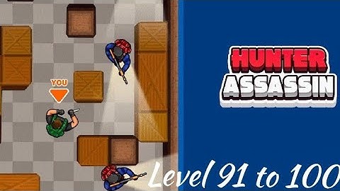 Hunter Assassin Level 91 - 100 | Hunter Assassin Walkthrough Gameplay | Tiny Toons