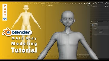 Blender - Anime Character Modeling PART-04 | Male Body Modeling | @shionmgr