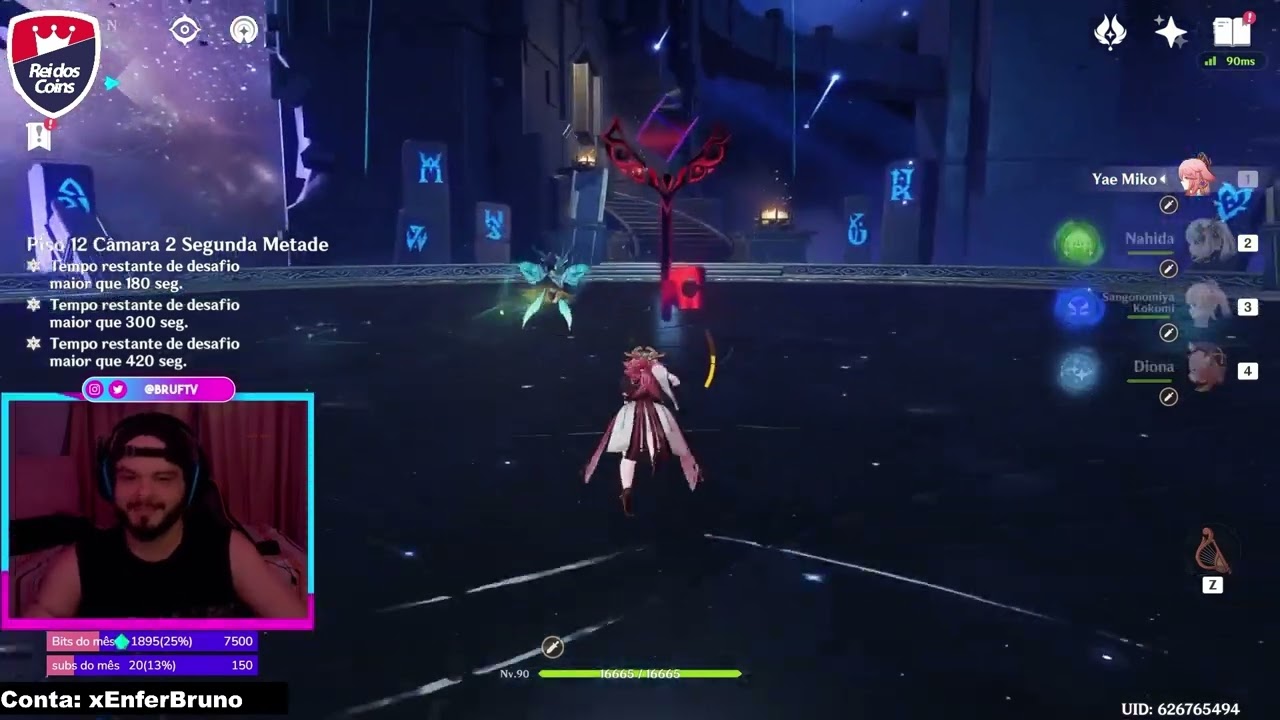 PRA QUE UPAR PERSONAGENS? - Abyss 3.4 - Análise de Conta e Abismo - Genshin Impact