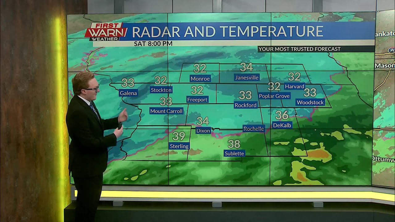 Rockford, IL Weather Forecast (11/8/25) - Jordan Wolfe - YouTube