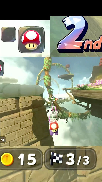 My BEST TRACK in MARIO KART WORLD #shorts #nintendo #mariokart