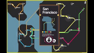 Mini Metro. San Francisco Challenge Level. Endurance challenge, 9 weeks. Tougher than it sounds.