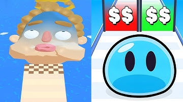 Sandwich Runner VS Slime Run Race - All Levels SpeedRun Gameplay Android iOS Ep1