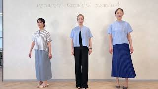 カラミ織りストライプシャツ | シャツ/ブラウス通販のDHC