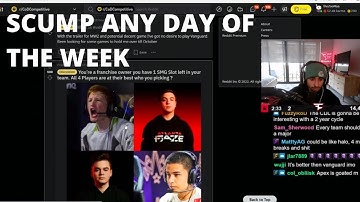 Zoomaa picking Scump over Simp, Abezy and Shotzzy