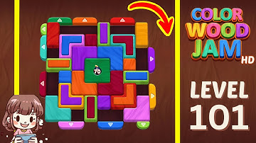 Color Wood Jam Level 101 Solution Walkthrough