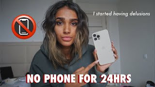 No Phone For 24 Hours *I went crazy*