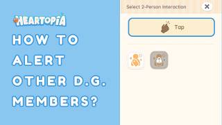 NEW TAP FEATURE! 👆 - How to Alert Players with Tap Interaction in Heartopia