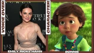 COMPARISON VOICE OVER AND CHARACTER TOY STORY OF TERROR!