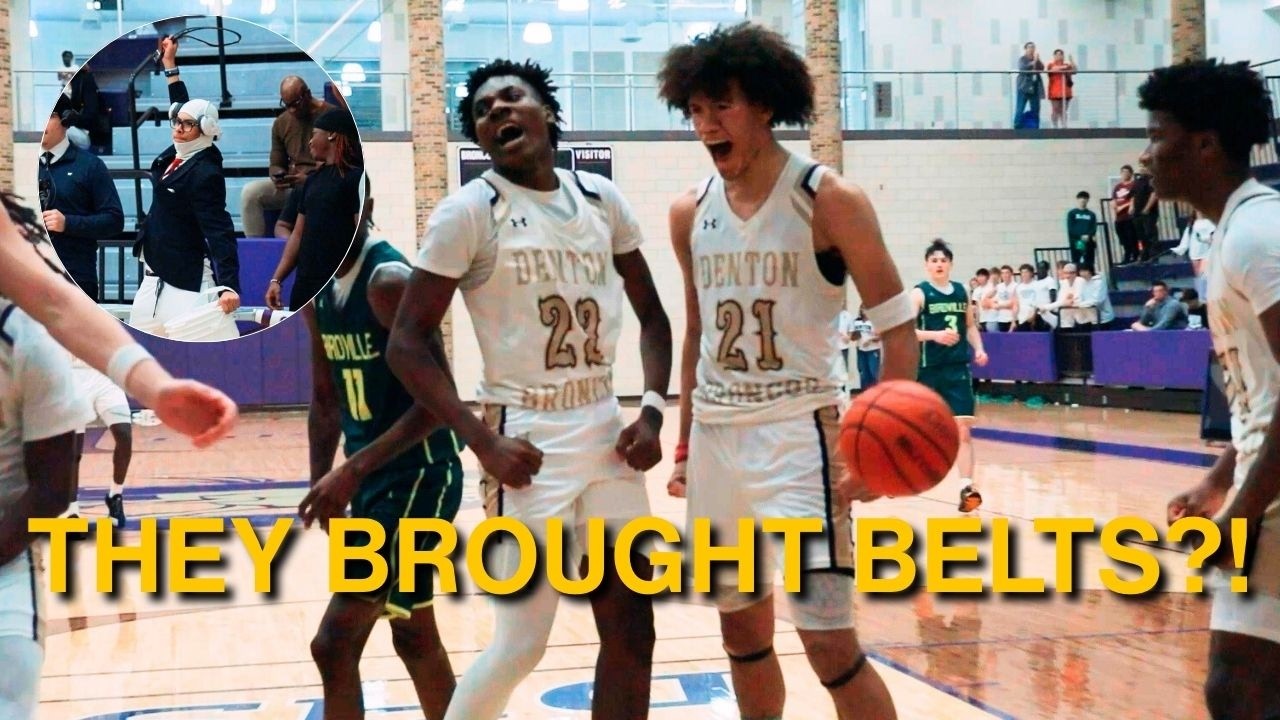 DENTON HIGH VS BIRDVILLE | DISTRICT CHAMPIONSHIP 🏆 | FULL GAME HIGHLIGHT | FAN GETS KICKED OUT? 🤯 😱