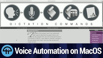 Sal Soghoian: Dictation Commands