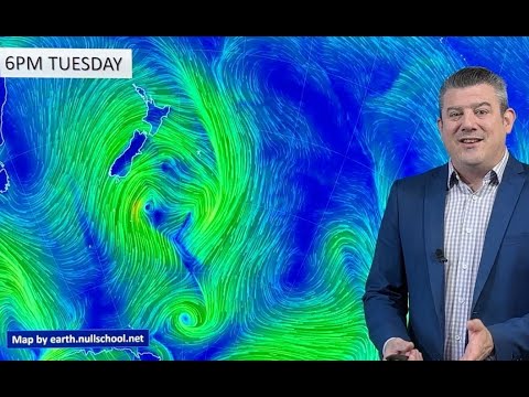 NZ: Cooler nights, more high pressure & a sub-tropical low - YouTube