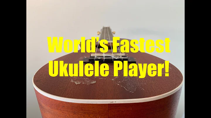WORLD'S FASTEST UKULELE PLAYER! -by Pismo