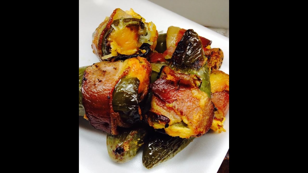 How to Prepare Jalapeno Bombers "ABTs" Jalapeno Poppers Stuffed
