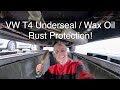 VW T4 Transporter Under sealing /Wax Oil / Rust Protection 1997 van