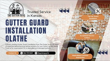 Gutter Guard Installation Olathe - The Gutter Guys