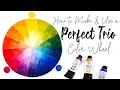 How to Make and Use A Color Wheel With Our Perfect Trio // FREE WATERCOLOR MASTERCLASS